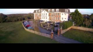 Balmer Lawn Hotel New Forest from the air [upl. by Thamora]