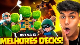 MELHORES DECKS PARA ARENA 13 COVIL DOS PATIFES CLASH ROYALE [upl. by Clippard9]