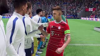 Bayer Munchen 3 vs Tottenham 0 Champions League FIFA 23 [upl. by Newmark]