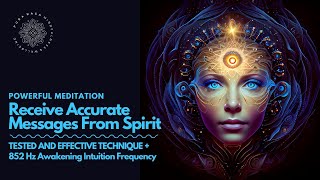 Connect To Your Spirit Guide Unlock Psychic Communication Guided Meditation [upl. by Leugar]