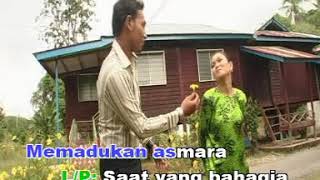 P Ramlee amp Saloma  Saat Yang Bahagia  Video Karaoke L  R [upl. by Enialb]