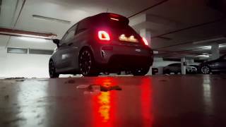 Abarth 595 Competizione  cold start  Amazing exhaust sound revs [upl. by Atiuqaj]