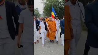 Bhante Ji ka swagat krte rviraj v Priti bauddh [upl. by Lenore]