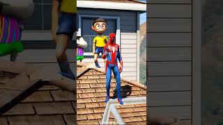 VENOM GANG HANGS IRON MAN HOUSE ON TREE  gta5 shorts [upl. by Weinhardt]