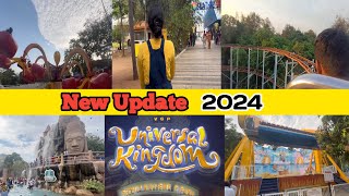 🎢VGP Universal Kingdom Chennai  New Update 2024  FUN amp THRILL Rides  Theme Park  Tamil Vlog [upl. by Werna]