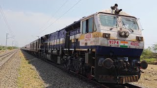 12715 Nanded  Amritsar Sachkhand Express  Gooty WDP4D Diesel Locomotive  Indian Railways [upl. by Sheehan282]