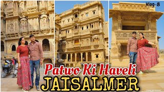 Patwon Ki Haveli Patwa Haveli Jaisalmer  Detailed Guided Tour In Hindi  History Of Patwa Haveli [upl. by Chao212]