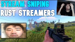 KILLING RUST STREAMERS WITH CHEATS [upl. by Oakleil]