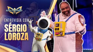 ENTREVISTA COM SÉRGIO LOROZA l TEMPORADA 1  THE MASKED SINGER BRASIL [upl. by Ahsekan]