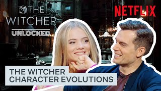 How The Witcher Characters Evolved in Season 2  The Witcher Unlocked  Netflix Geeked [upl. by Laynad393]