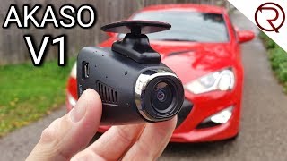 An affordable dash camera with GPS and WiFi  Akaso V1 Review [upl. by Gilson602]