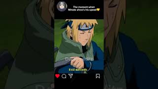 The moment when Minato shows his speed 💛viralshortedit [upl. by Mundy602]