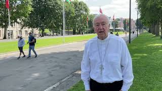 Lourdes Pilgrimage 2023 Cardinal’s message on Day Two [upl. by Durante]