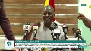 MUST WATCH IPAC Meeting EC Addresses Concerns About Ballot Reprinting and Accreditation [upl. by Atteinotna]