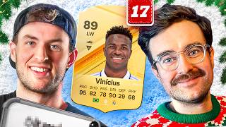 FC24 Squad Builder Showdown Advent VINICIUS JUNIOR Day 17 vs RunTheFUTMarket [upl. by Eeliah]