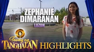 Tawag ng Tanghalan Meet Zephanie Dimaranan from Laguna [upl. by Xyno]