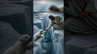 Jesus saved the poor polar bear 🐻‍❄️ jesus fe amen [upl. by Crowell]