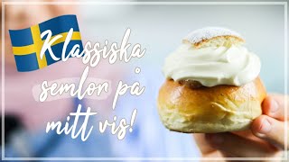 Hur man bakar klassiska semlor  Lär dig baka med Camilla Hamid [upl. by Barbuto]