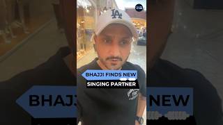 Harbhajan Singh Finds New Singing Partner  CricketNext  shorts ytshorts viralshorts [upl. by Eelasor453]