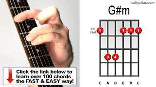 Gm Minor  How To Play Important Guitar Chords [upl. by Karsten]