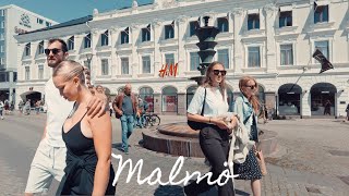 Malmö Sweden Walking Tour 4k July 2022 Tourist Attractions amp Best Places to Visit 🇸🇪 [upl. by Idnak]