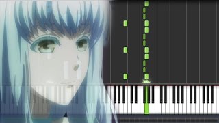 Norn9 ノルンノネット OST  Aions Song  Nemuri no Kuni PIano Synthesia Tutorial  Sheet [upl. by Kilam]