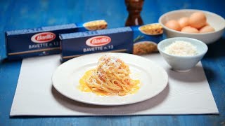 BARILLA SG  Bavette Carbonara [upl. by Magbie]