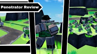 Penetrator Review I Silly Tower Defense I Roblox [upl. by Crystie678]