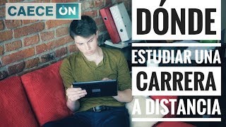 Cómo elegir dónde estudiar una carrera a distancia 4 Tips para educación online  CAECE ON [upl. by Margarida]