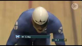 Chris Hoy Wins 1km Time Trial Manchester 2002  Classic Commonwealth Games Archive [upl. by Neff]