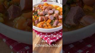 Eintopf Rezepte  deftiger Möhreneintopf aus dem Schnellkochtopf  einfach und lecker Hausmannskost [upl. by Htebazile]