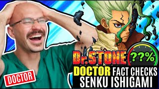 Doctor FactChecks Dr Stone Anime [upl. by Essam]