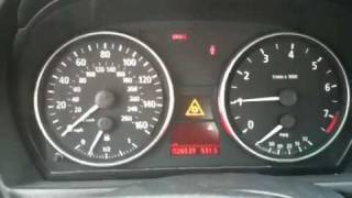 E90 325i Grinding Cold Start [upl. by Keelby]