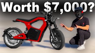 Cheap 80mph Electric Motorcycle  2023 Sondors METACYCLE [upl. by Hank]