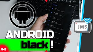 COMO ATIVAR O MODO NOTURNO NO ANDROID  TEMA ESCURO  CanalJMS [upl. by Atwood]