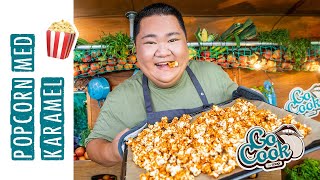 DIY Sådan laver man karamel popcorn  GoCook by Coop [upl. by Anselm916]