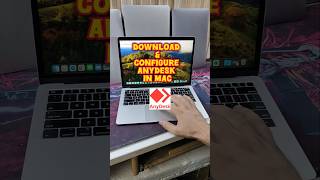 Download amp Configure Anydesk in MacBook [upl. by Anehc]