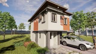 MODERN RESIDENTIAL 4BRM Metal Cladding House 6x9 A1 2 [upl. by Anoblav]