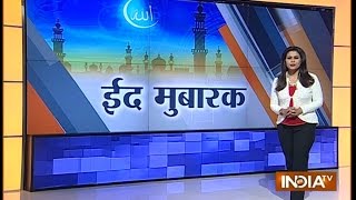 India Celebrates Eid With Fervor Gaiety  India Tv [upl. by Lobell524]