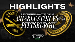 1122024  Charleston Battery vs Pittsburgh Riverhounds SC  Game Highlights [upl. by Ahsiekam175]