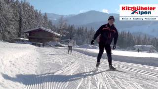 Langlaufen im Brixental  wwwkitzbuehelalpencom [upl. by Bannister]