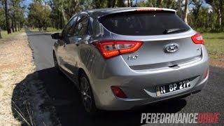 2014 Hyundai i30 SR 0100kmh and engine sound [upl. by Yawnoc]