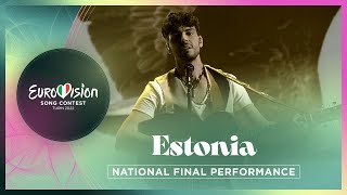 STEFAN  Hope  Estonia 🇪🇪  National Final Performance  Eurovision 2022 [upl. by Arlinda555]