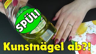 Ich teste EURE Methoden zum künstliche Nägel entfernen [upl. by Atela632]