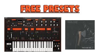 Free GForce Axxess Presets  The Axe Vol 1 [upl. by Johannes]