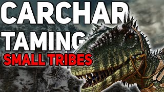 Taming Our STRONGEST Tame On Small Tribes  ARK Survival Ascended PvP [upl. by Ecnatsnoc514]