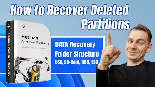 How to Recover Files from Deleted Partition With Folder Structure  Hetman Partition Recovery 2022 [upl. by Okika]