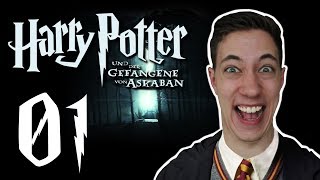 Endlich wieder Hogwarts 01  Harry Potter und der Gefangene von Askaban HDGermanBlind [upl. by Herzel880]