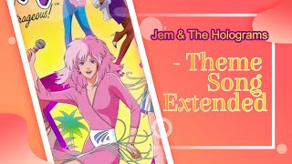 1 Hour  Jem The Holograms  Theme Song Extended [upl. by Anasor748]