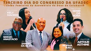 TERCEIRO DIA DO CONGRESSO DA UFADEC 2024  ADCOL [upl. by Aztinaj]